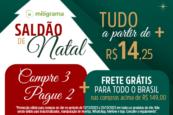 Natal: Miligrama lança promoção Compre 3 e Pague 2