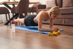 exercicio para perder a barriga - prancha